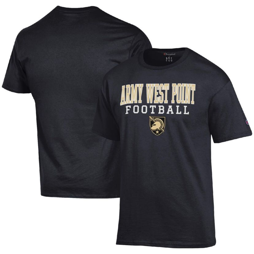 Army Black Knights NCAA Army Knights Football Stack T-Shirt