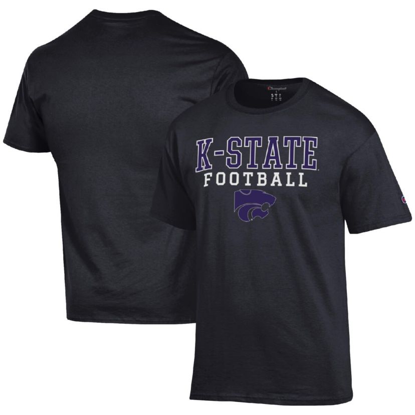 NCAA Kansas State Wildcats Football Stack T-Shirt