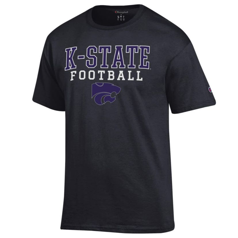 NCAA Kansas State Wildcats Football Stack T-Shirt