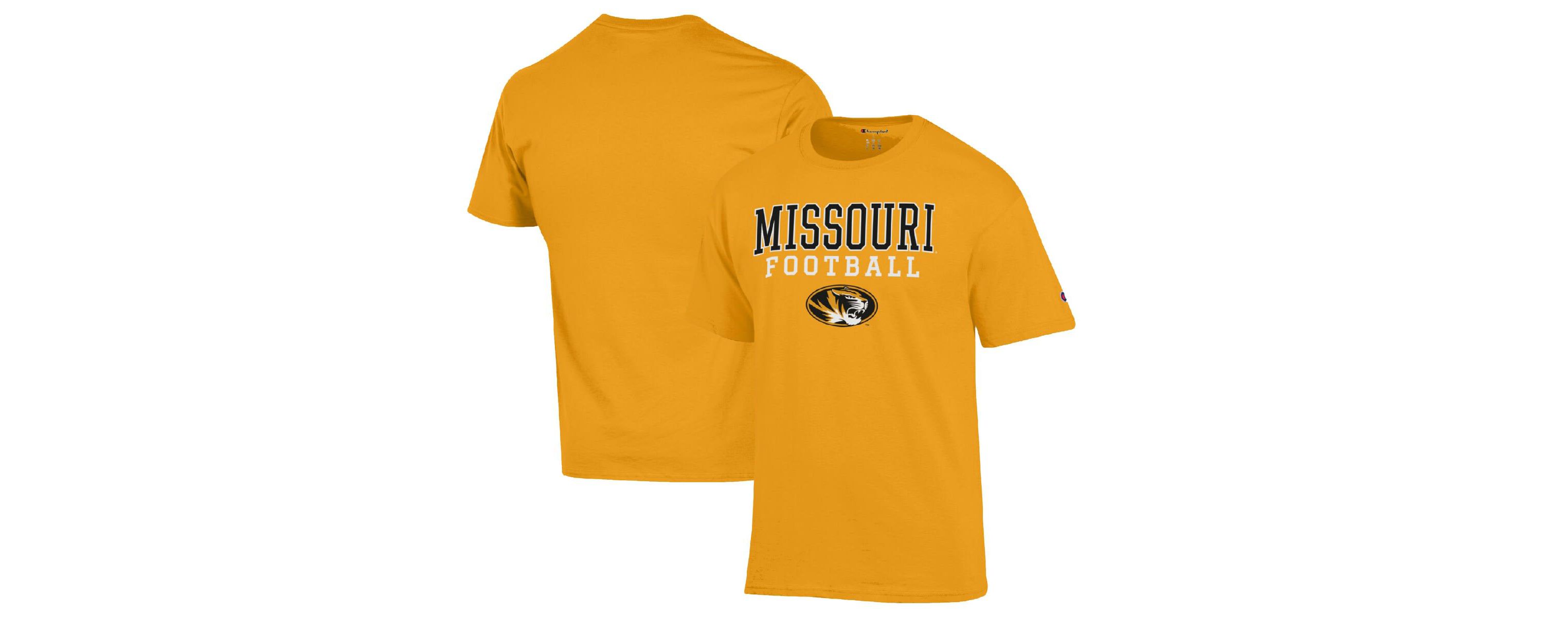 NCAA Missouri Tigers Football Stack T-Shirt