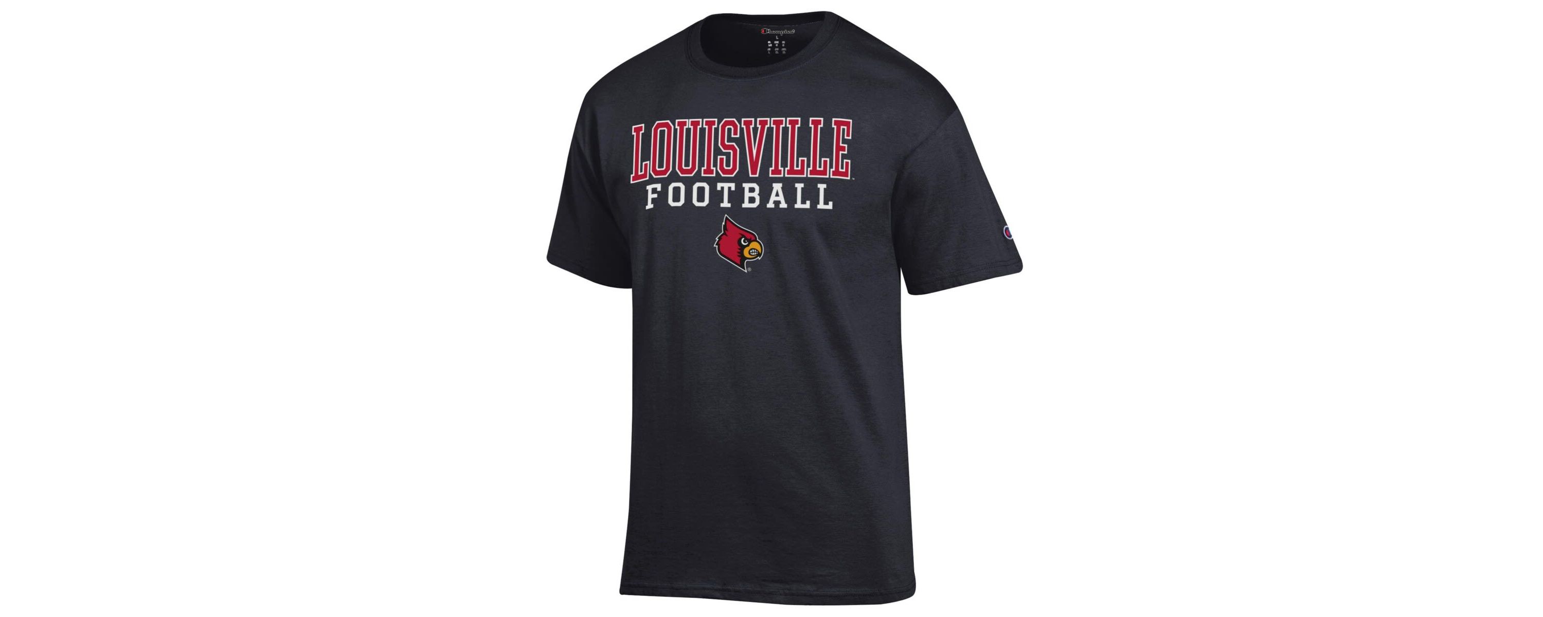 NCAA Louisville Cardinals Football Stack T-Shirt