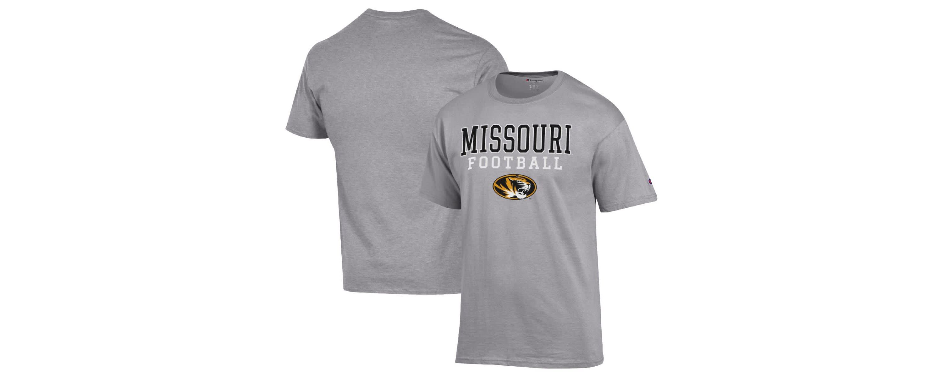 NCAA Missouri Tigers Football Stack T-Shirt