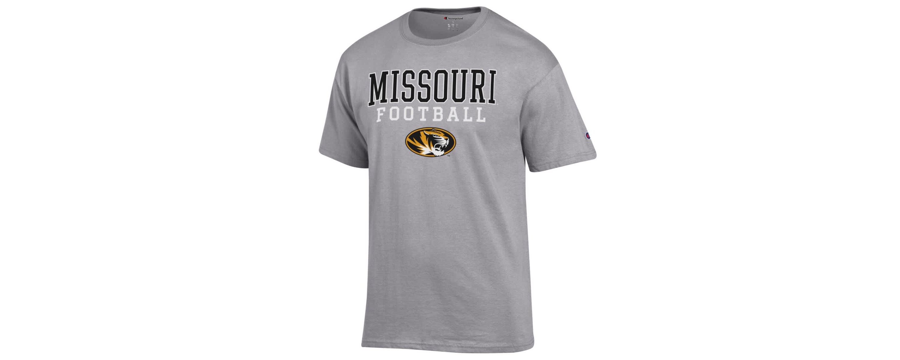 NCAA Missouri Tigers Football Stack T-Shirt