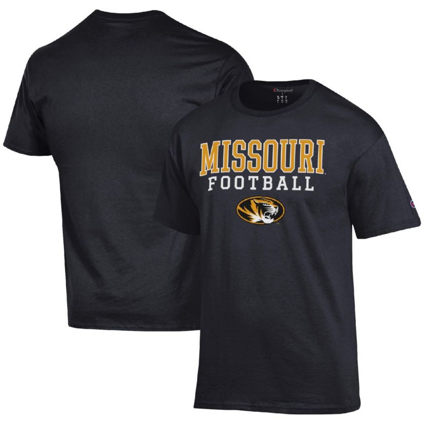 NCAA Missouri Tigers Football Stack T-Shirt