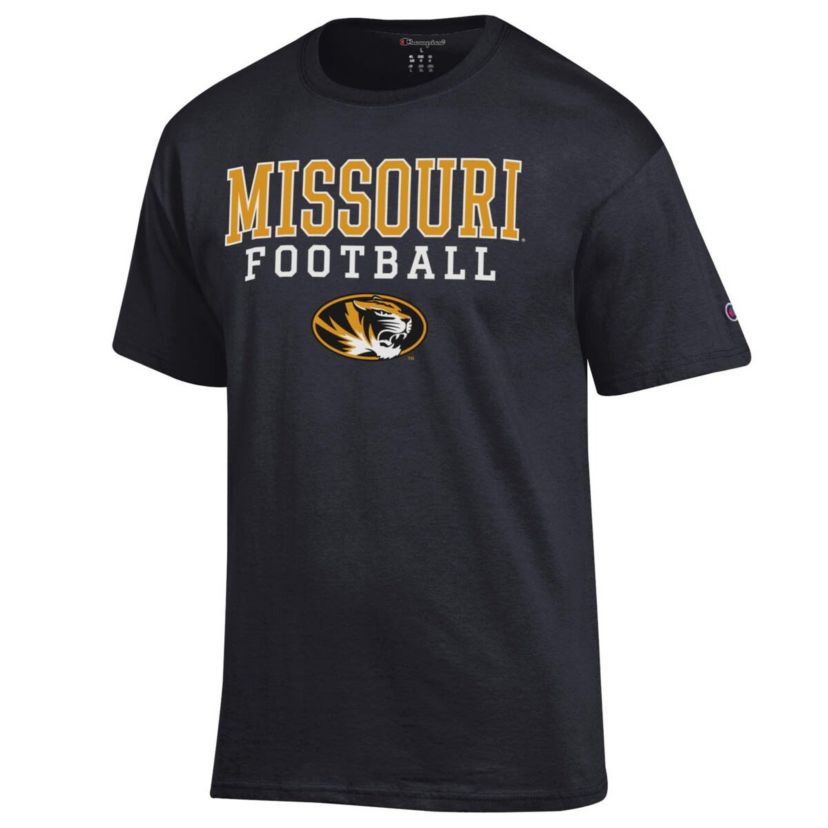 NCAA Missouri Tigers Football Stack T-Shirt