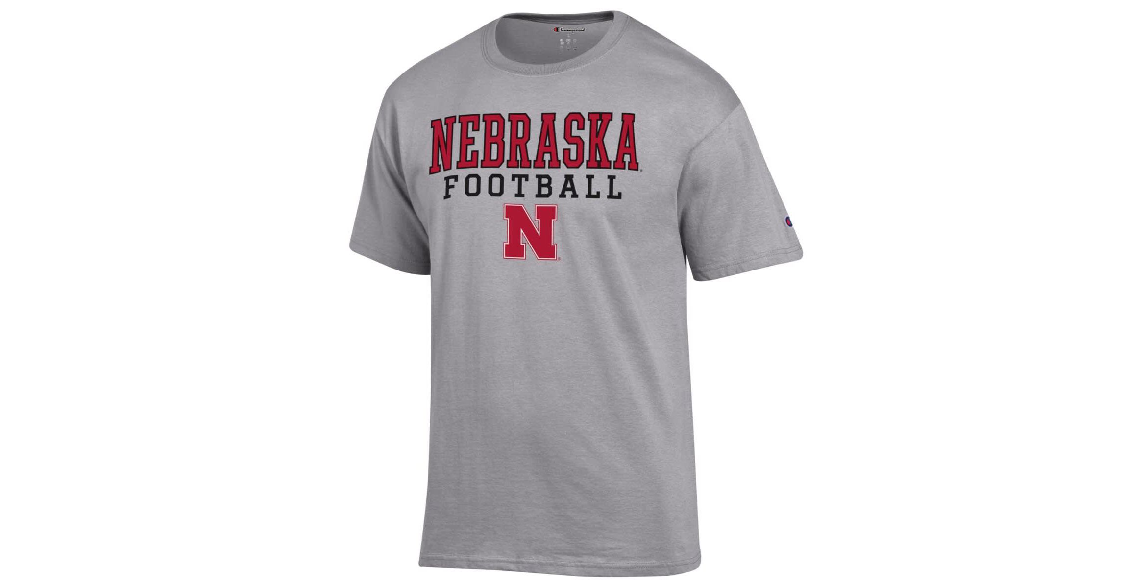 NCAA Nebraska Huskers Football Stack T-Shirt