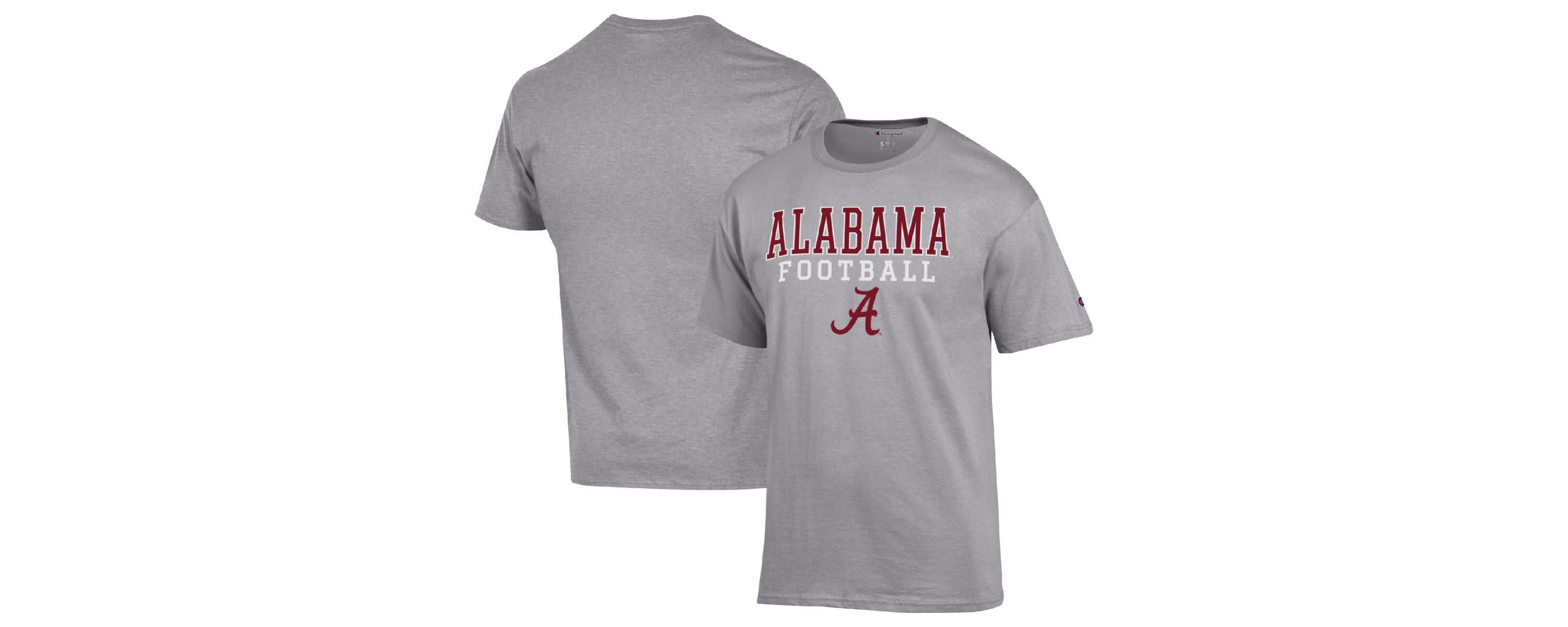 Alabama Crimson Tide NCAA Alabama Tide Football Stack T-Shirt