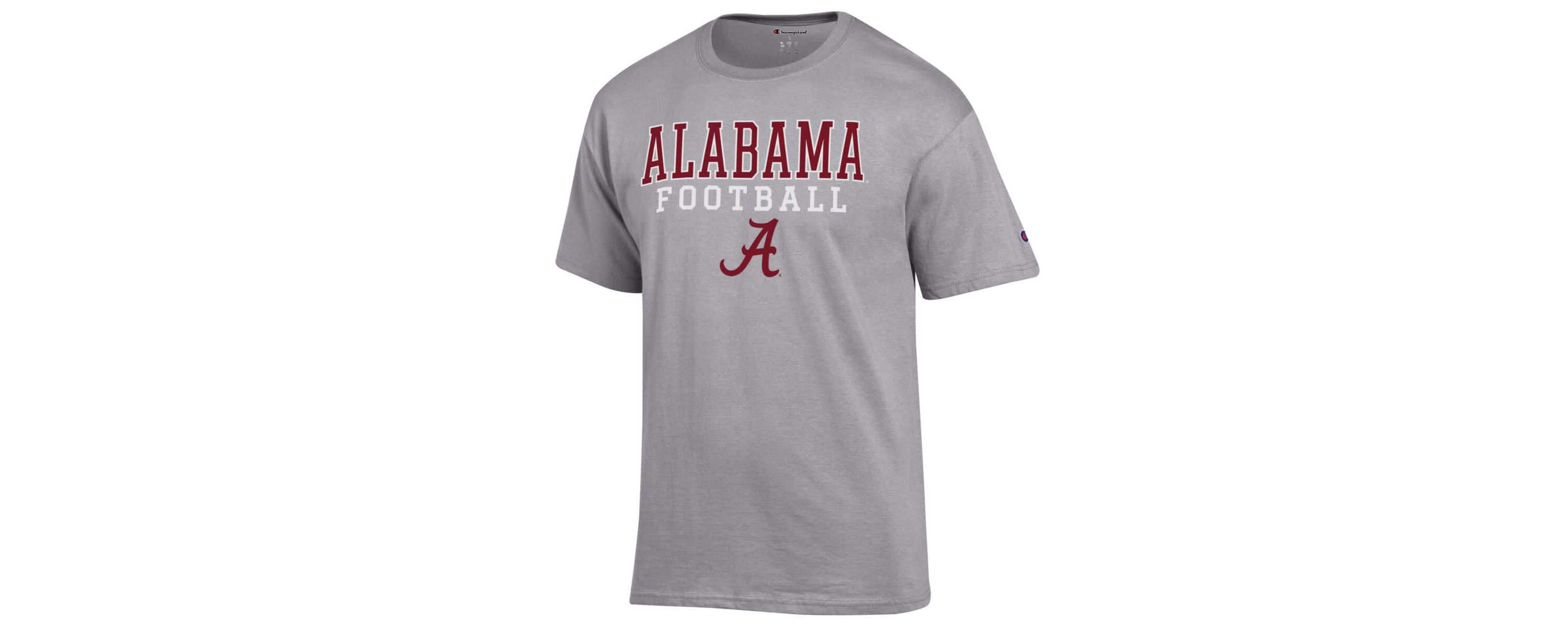 Alabama Crimson Tide NCAA Alabama Tide Football Stack T-Shirt