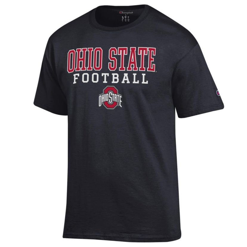 NCAA Ohio State Buckeyes Football Stack T-Shirt