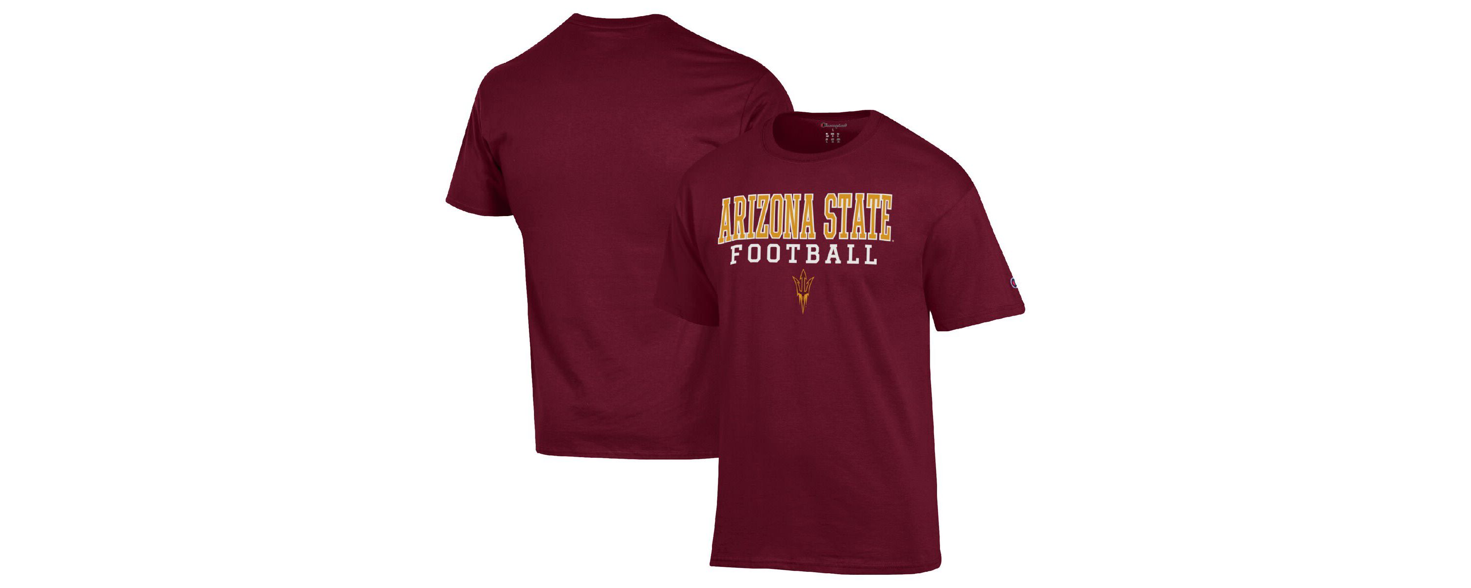 NCAA Arizona State Sun Devils Football Stack T-Shirt