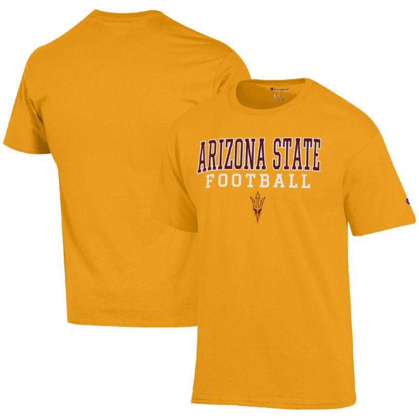 NCAA Arizona State Sun Devils Football Stack T-Shirt