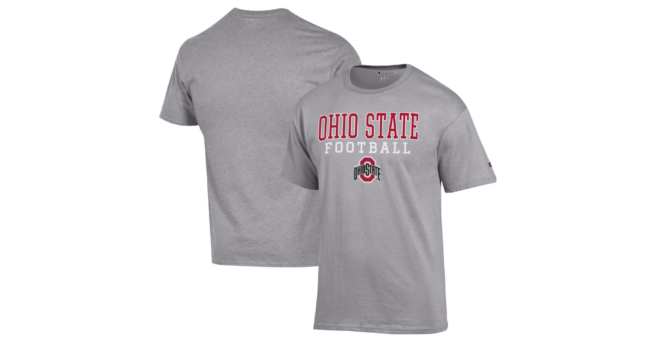 NCAA Ohio State Buckeyes Football Stack T-Shirt