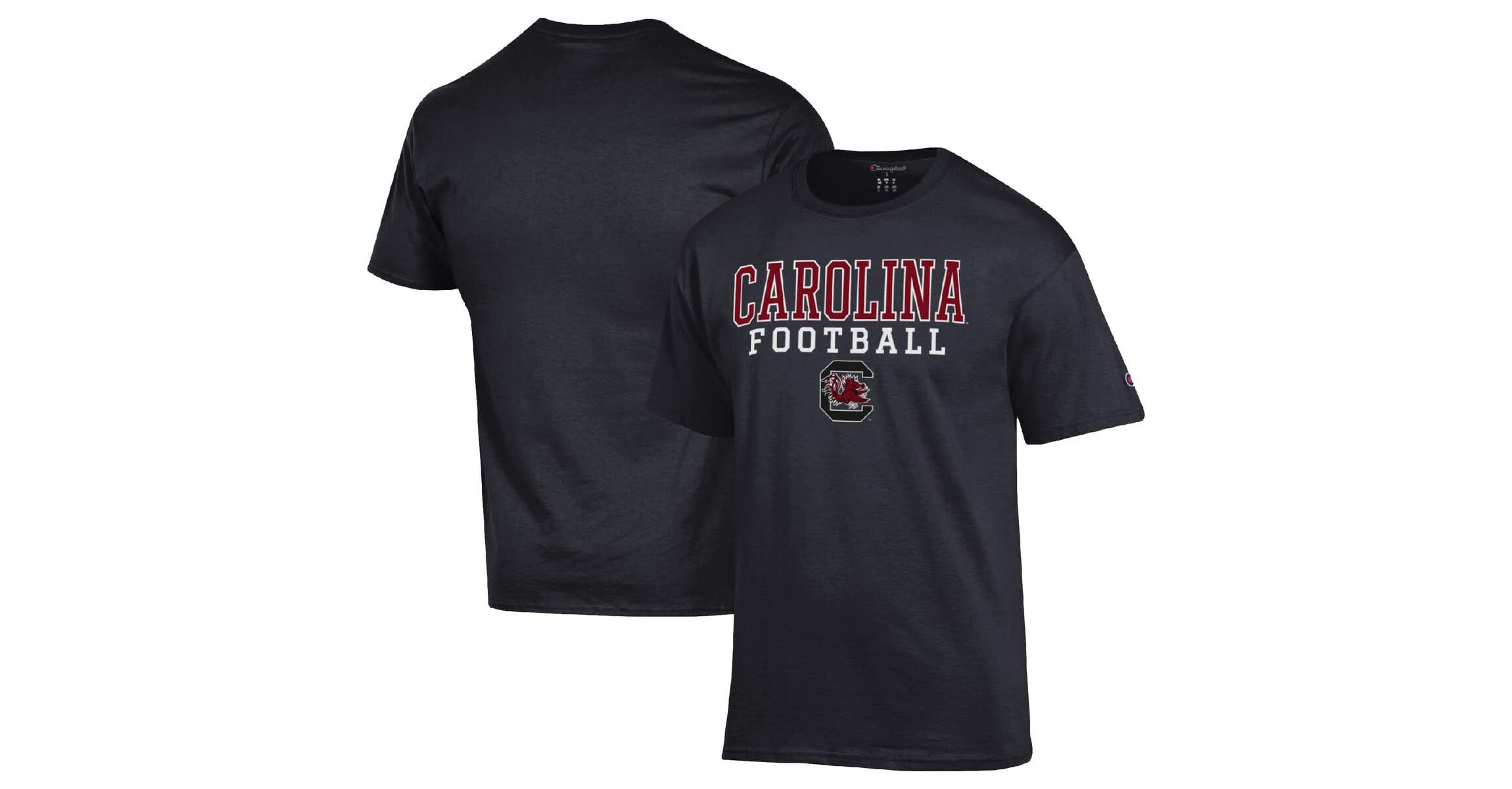 NCAA South Carolina Gamecocks Football Stack T-Shirt