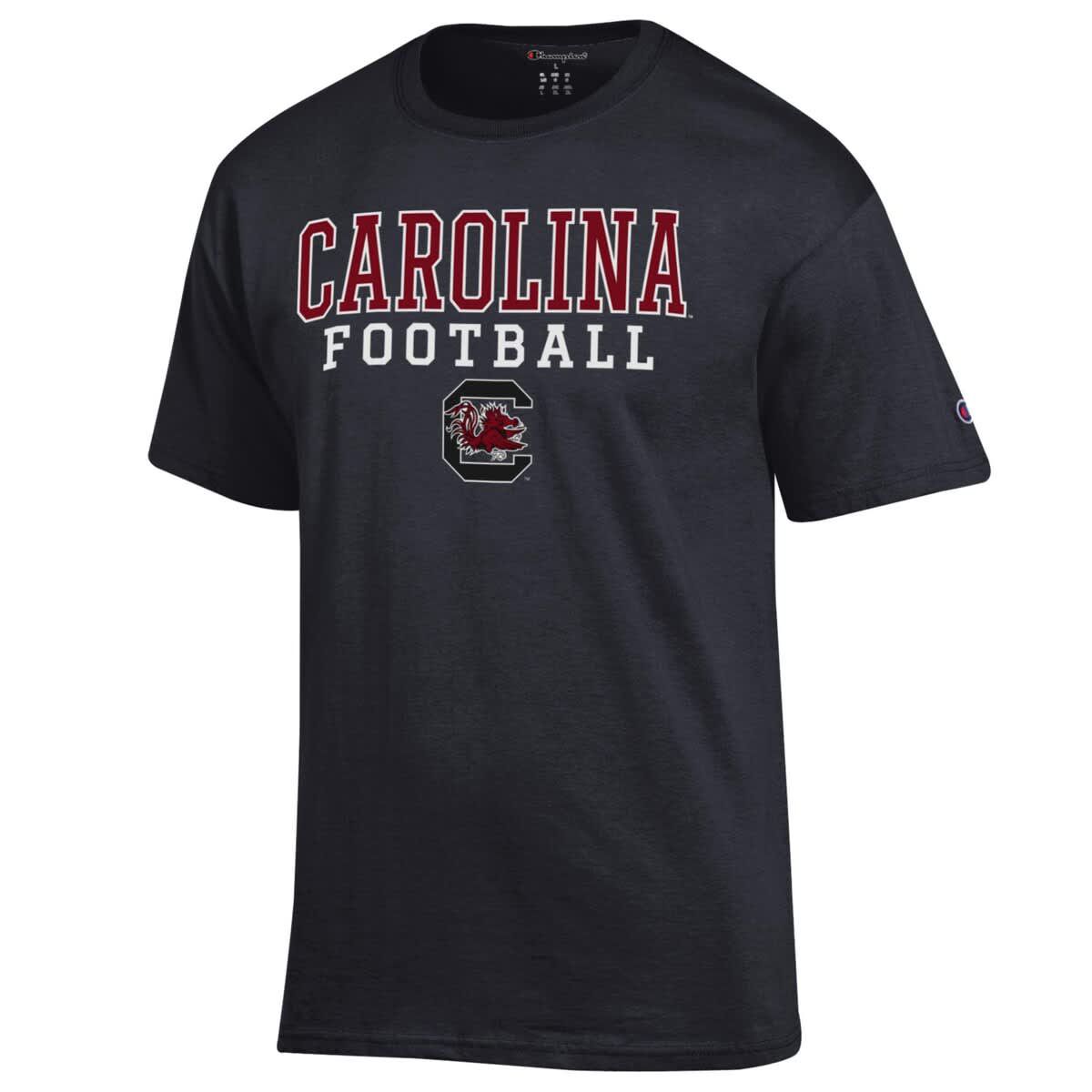 NCAA South Carolina Gamecocks Football Stack T-Shirt