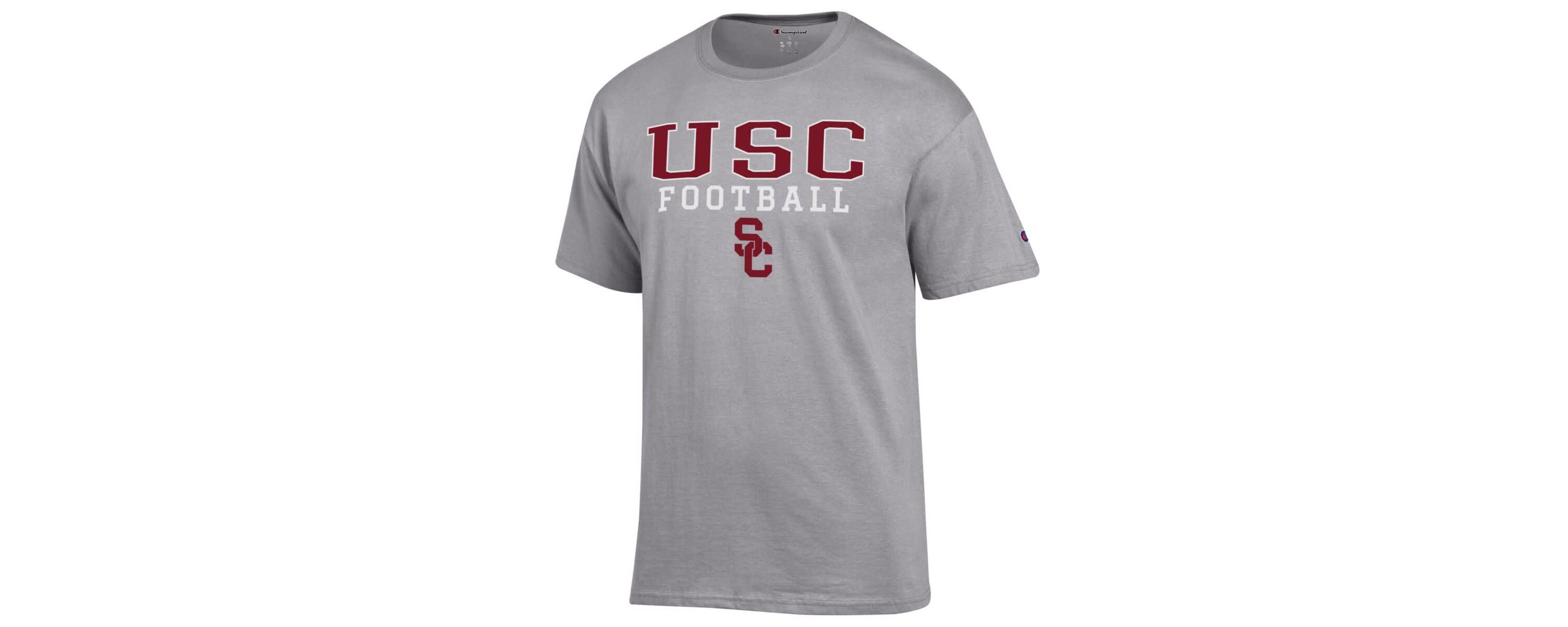 NCAA USC Trojans Football Stack T-Shirt