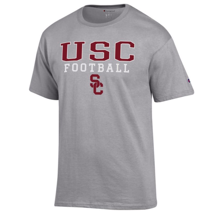 NCAA USC Trojans Football Stack T-Shirt