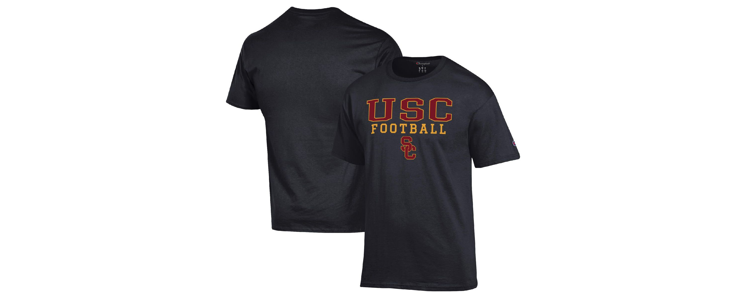 NCAA USC Trojans Football Stack T-Shirt