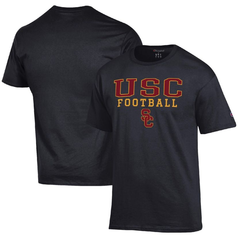 NCAA USC Trojans Football Stack T-Shirt