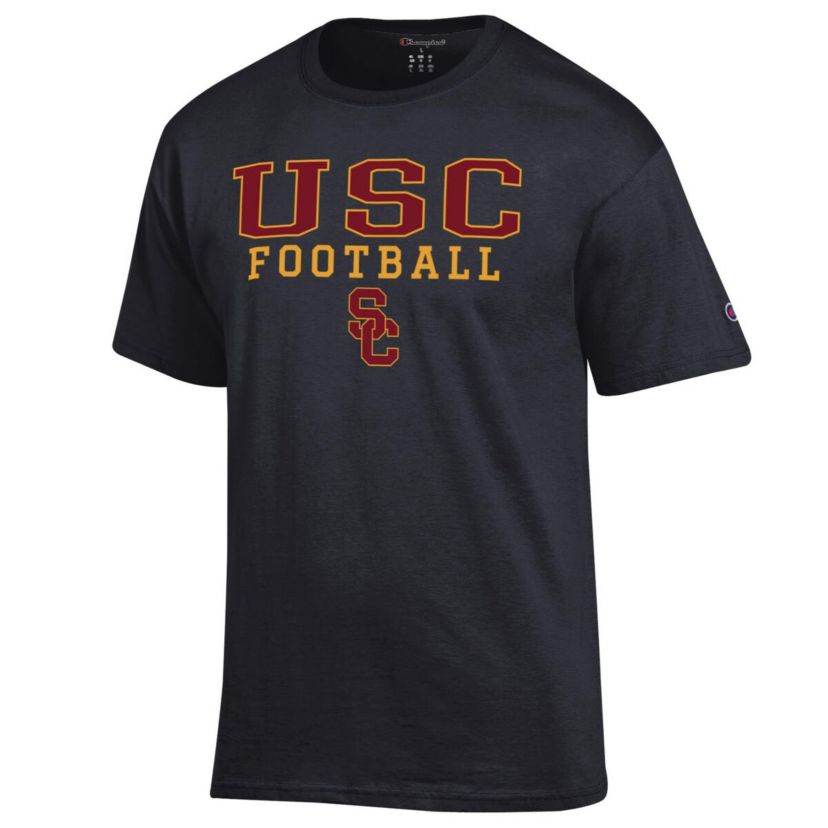 NCAA USC Trojans Football Stack T-Shirt