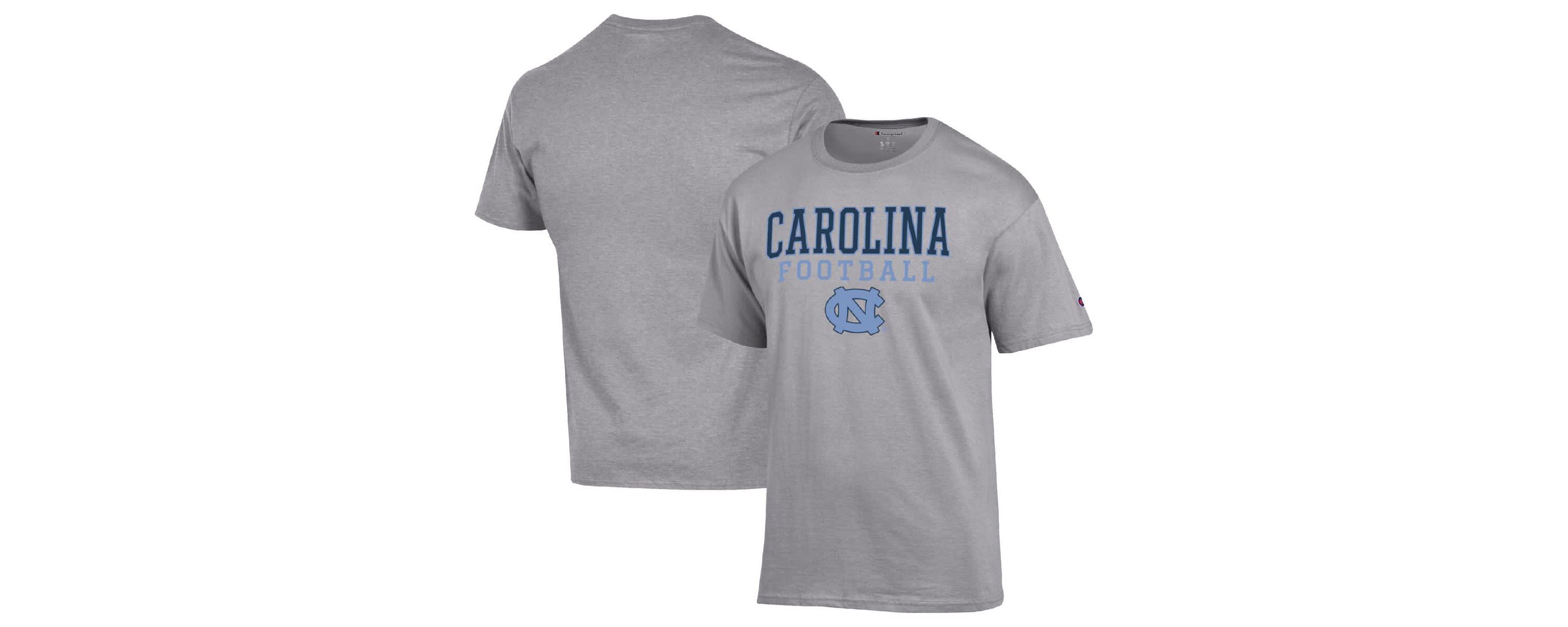 NCAA North Carolina Tar Heels Football Stack T-Shirt