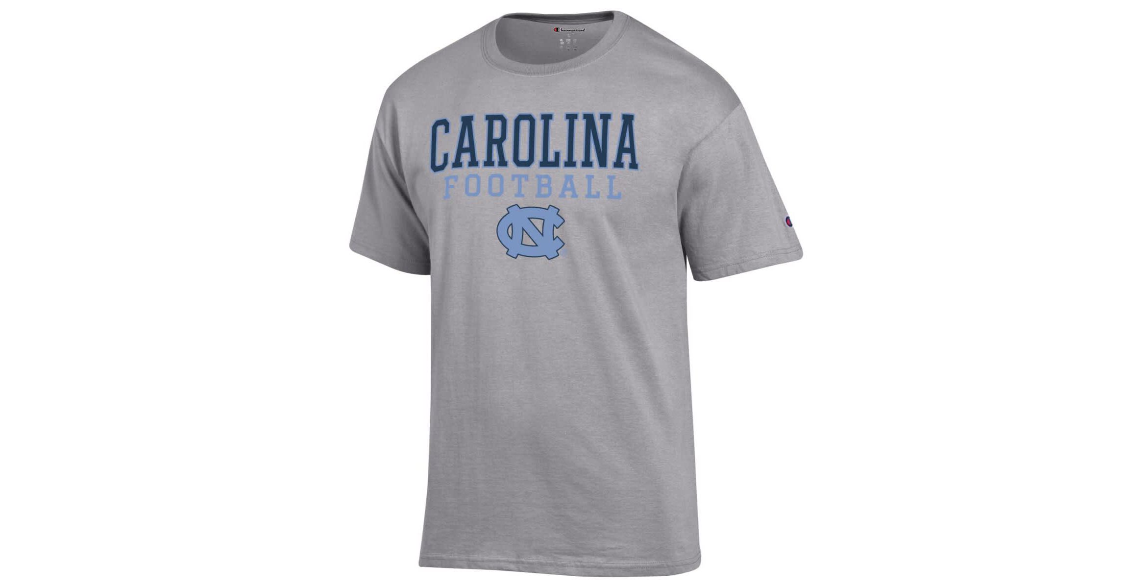 NCAA North Carolina Tar Heels Football Stack T-Shirt