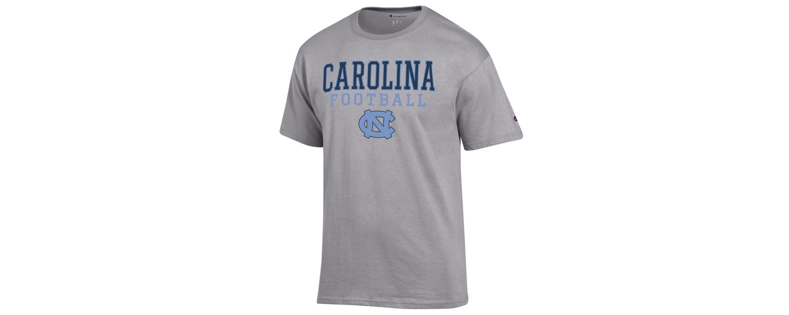 NCAA North Carolina Tar Heels Football Stack T-Shirt