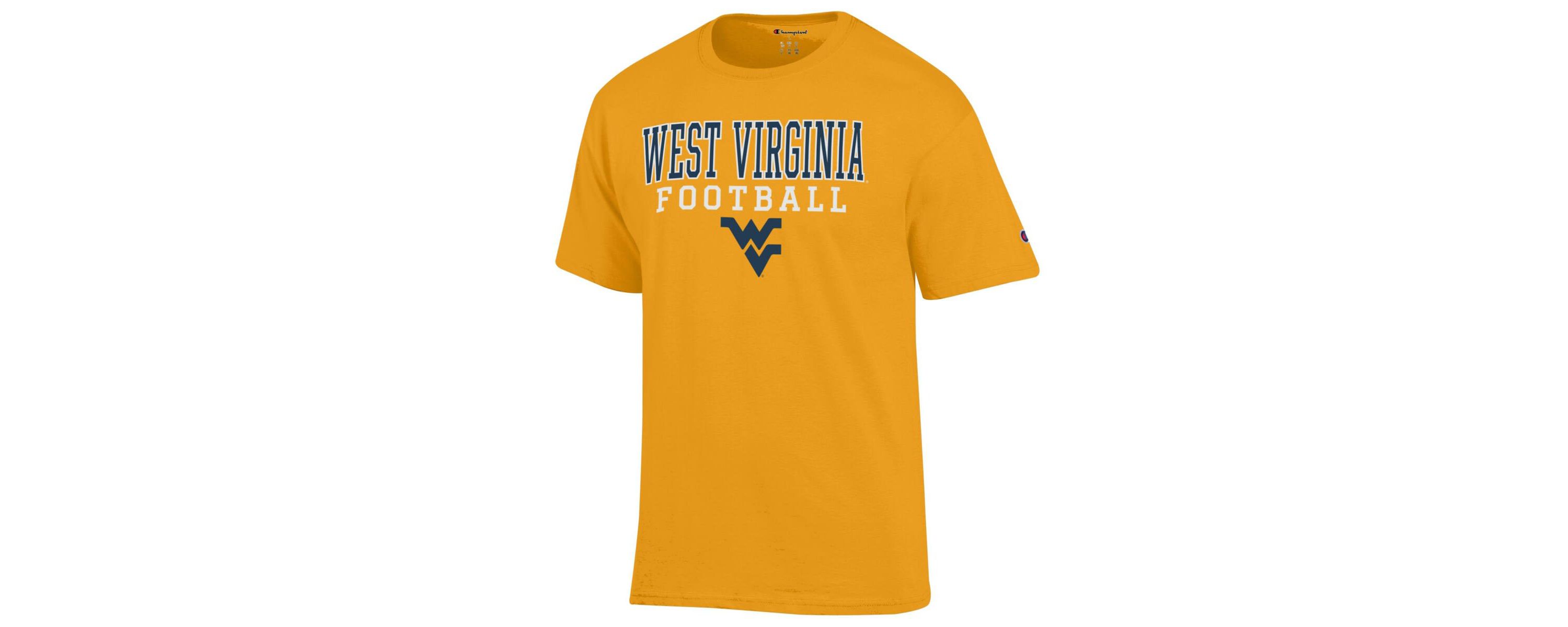 NCAA West Virginia Mountaineers Football Stack T-Shirt