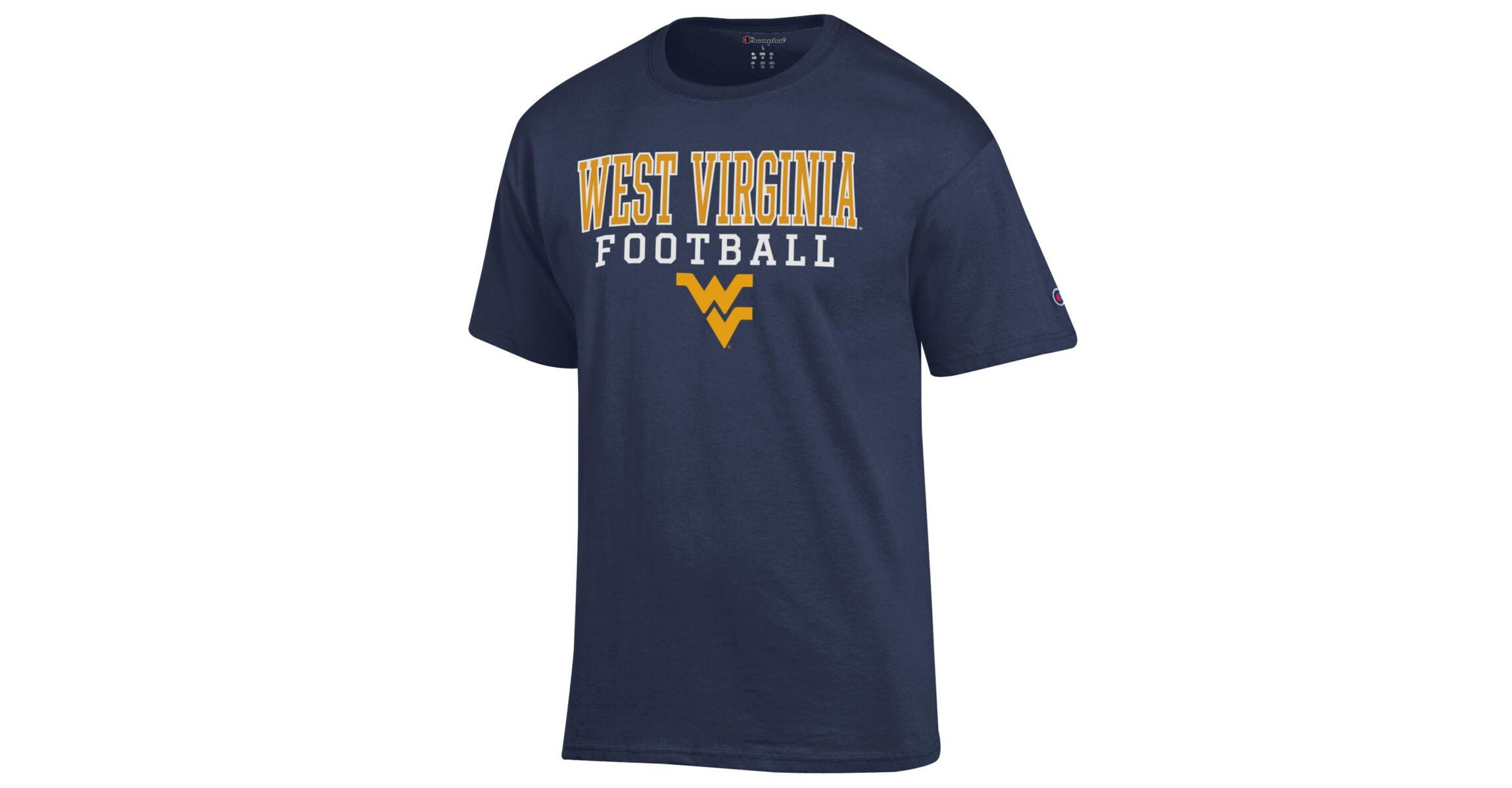 NCAA West Virginia Mountaineers Football Stack T-Shirt