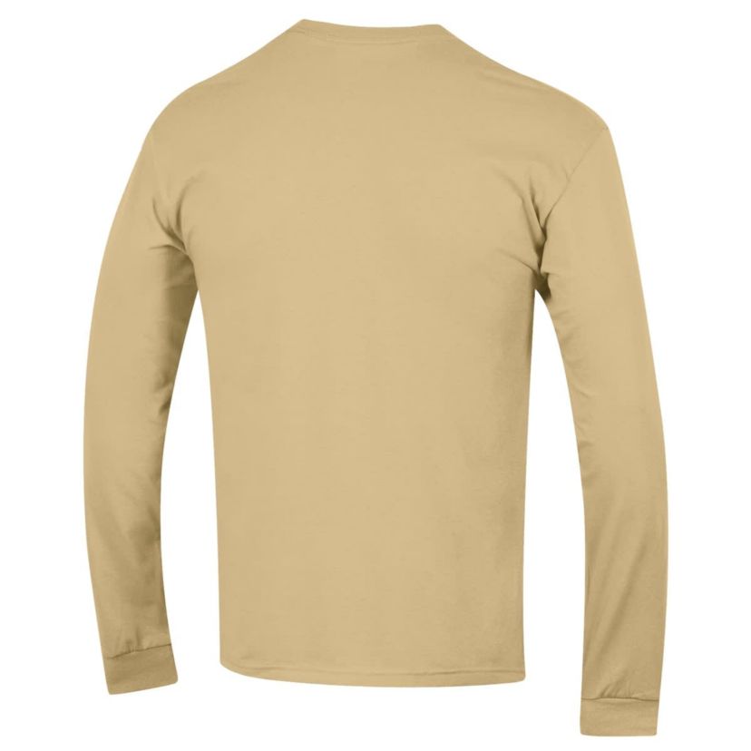 Navy Midshipmen NCAA Midshipmen Football Stack Long Sleeve T-Shirt
