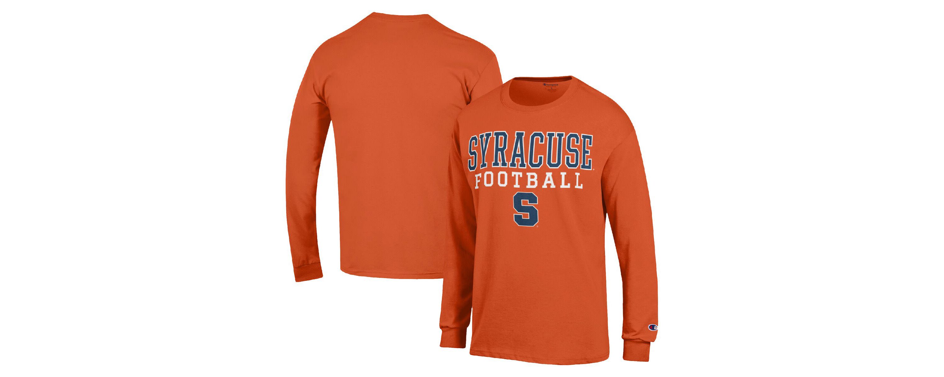 Syracuse Orange NCAA Syracuse Football Stack Long Sleeve T-Shirt