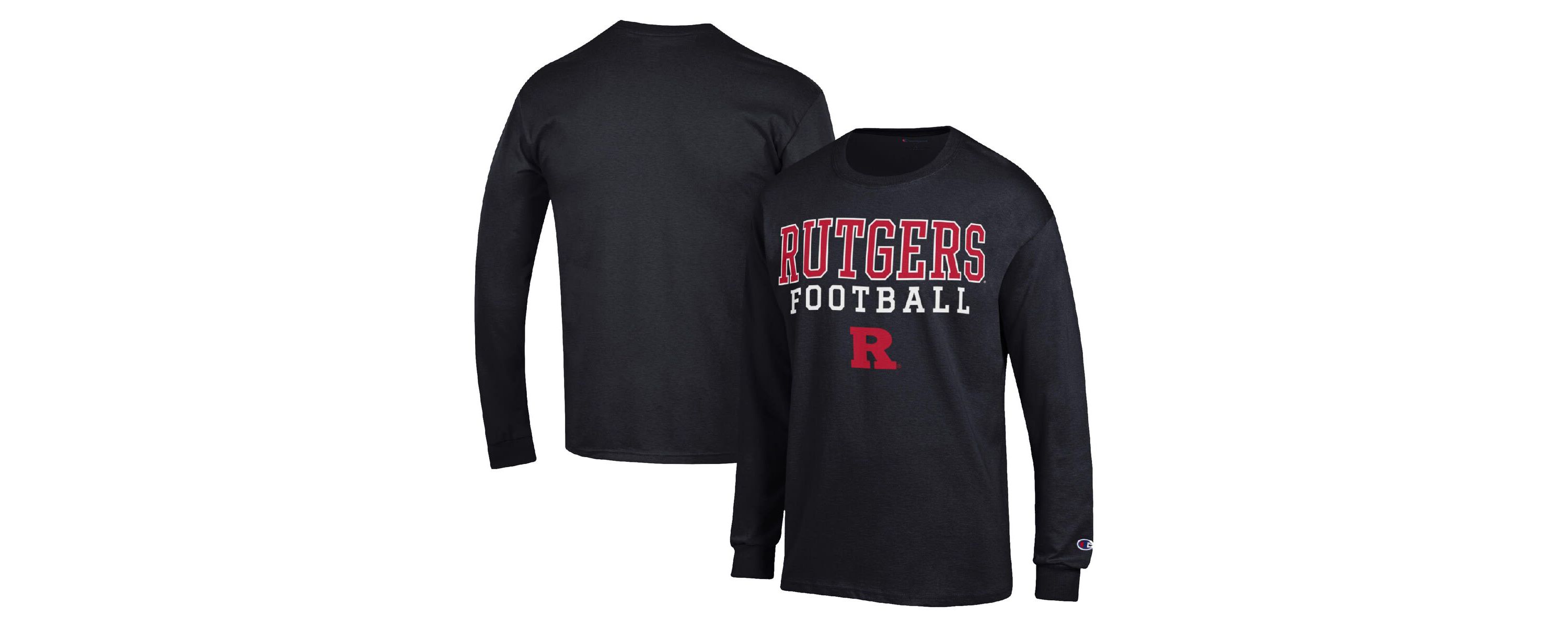 Rutgers Scarlet Knights NCAA Rutgers Knights Football Stack Long Sleeve T-Shirt