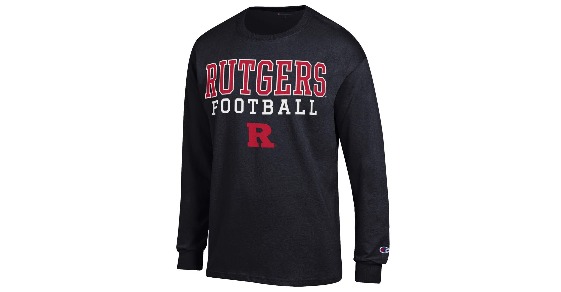 Rutgers Scarlet Knights NCAA Rutgers Knights Football Stack Long Sleeve T-Shirt