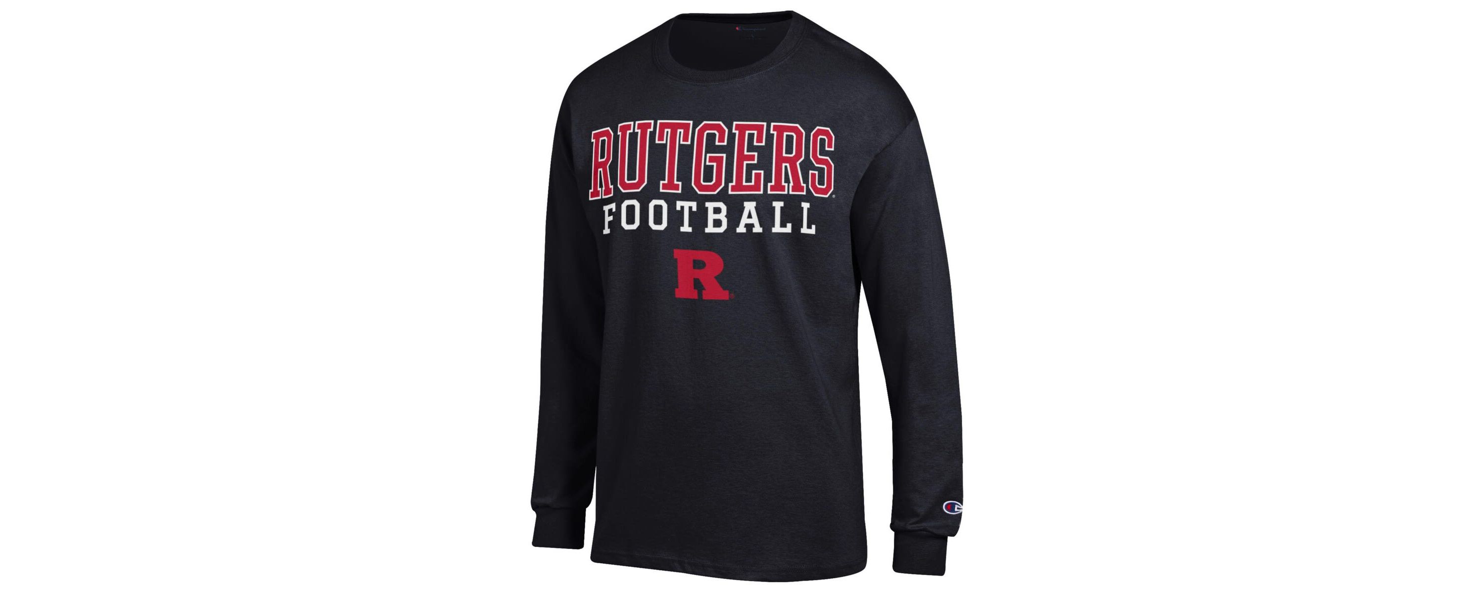 Rutgers Scarlet Knights NCAA Rutgers Knights Football Stack Long Sleeve T-Shirt