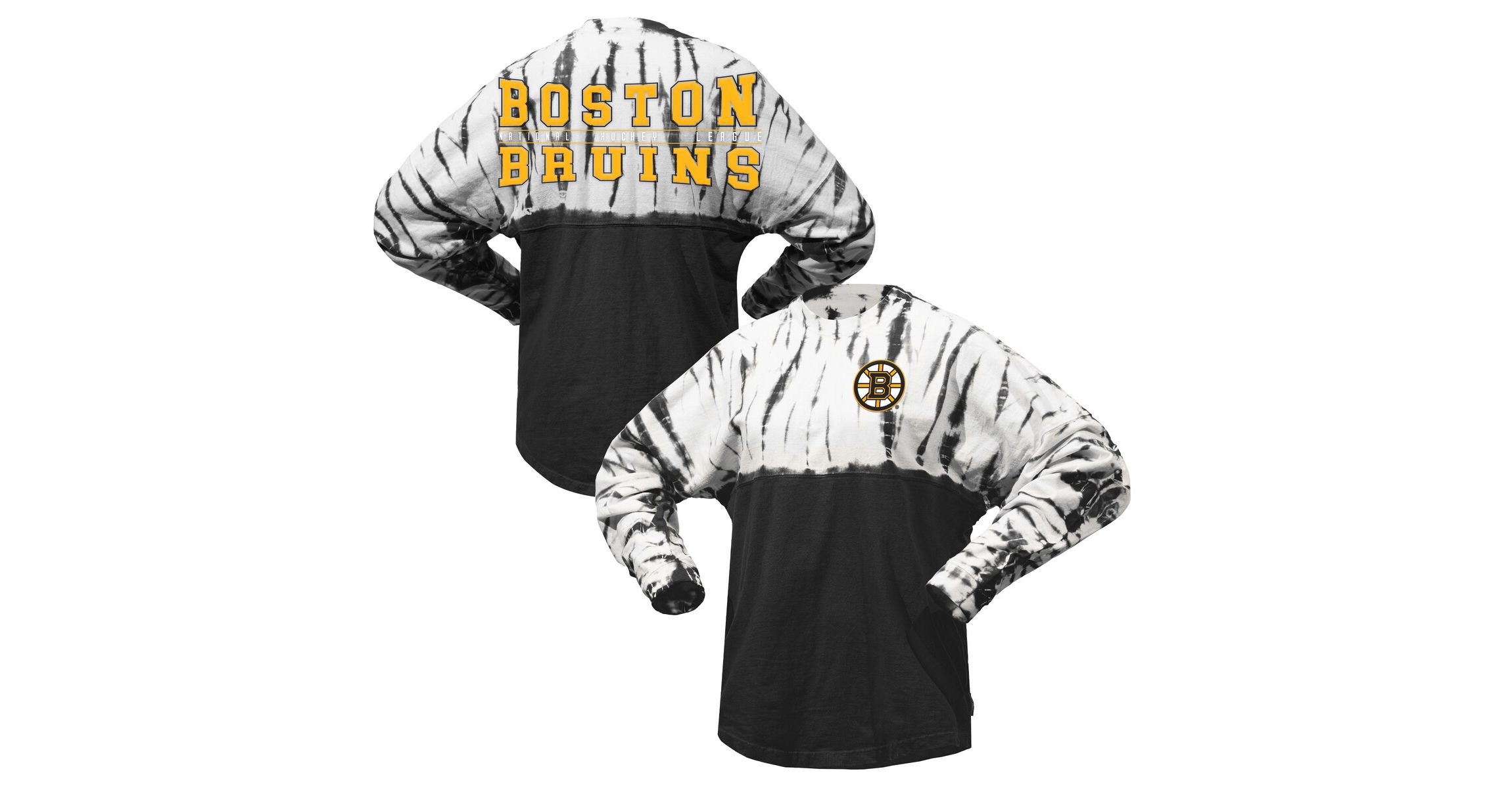 NHL Unisex Crystal Half Dye Long Sleeve T-Shirt