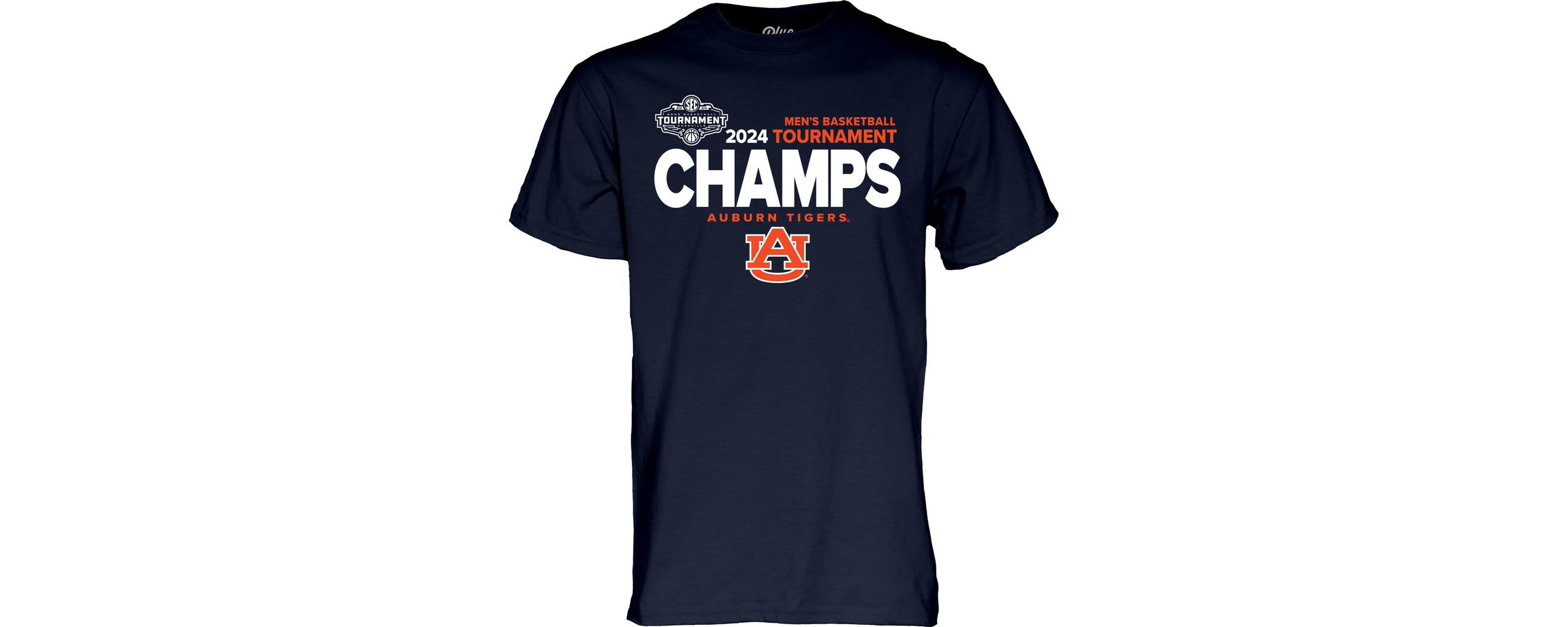 NCAA Auburn Tigers 2024 SEC Basketball Conference Tournament s Locker Room T-Shirt