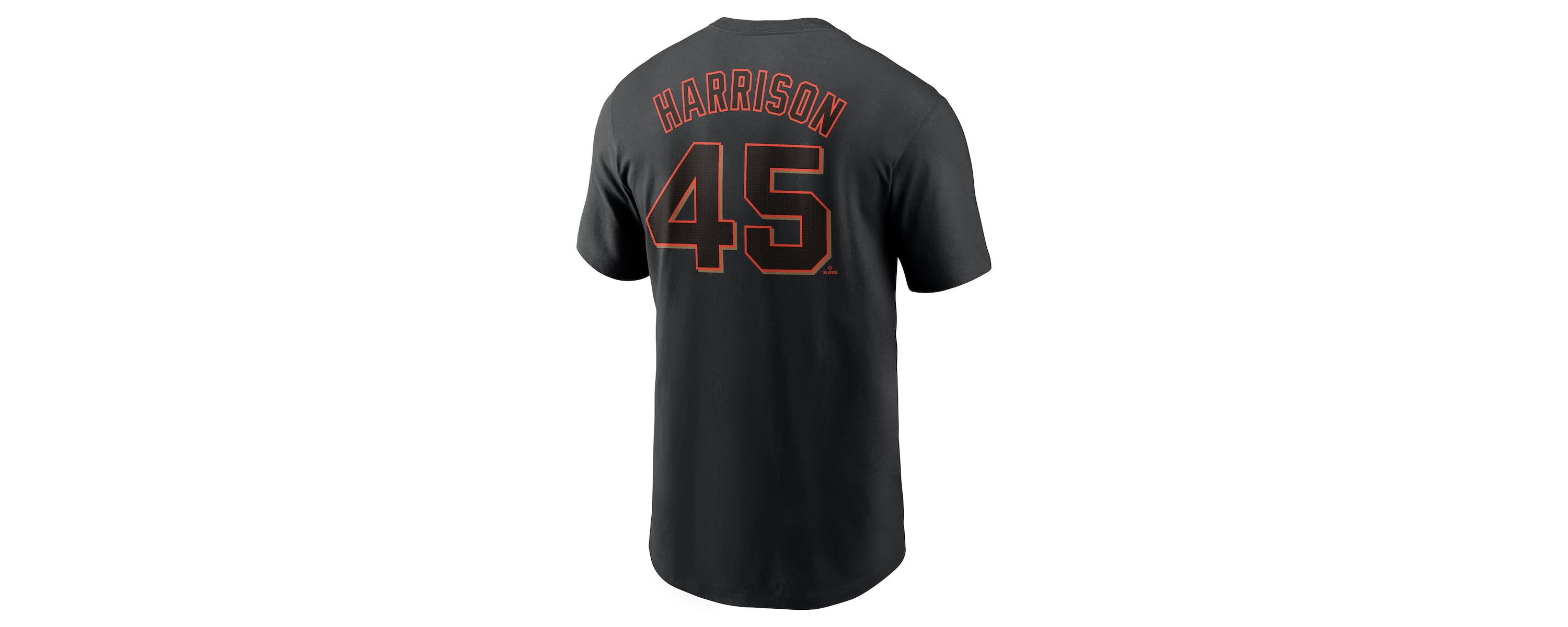 MLB Nike Kyle Harrison San Francisco Giants Fuse Name & Number T-Shirt