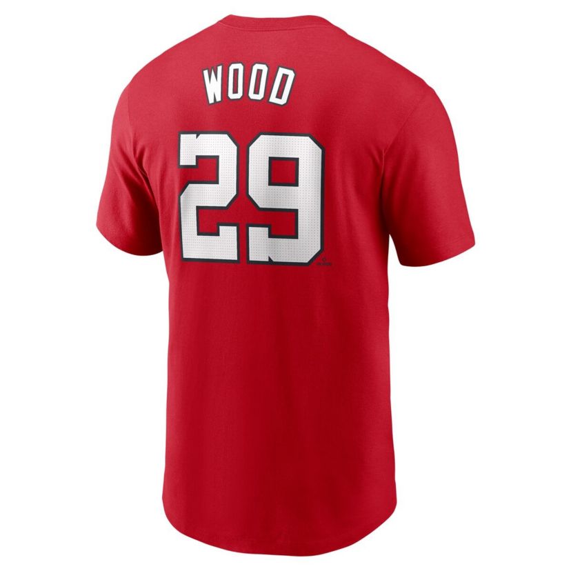MLB Nike James Wood Washington Nationals Fuse Name & Number T-Shirt