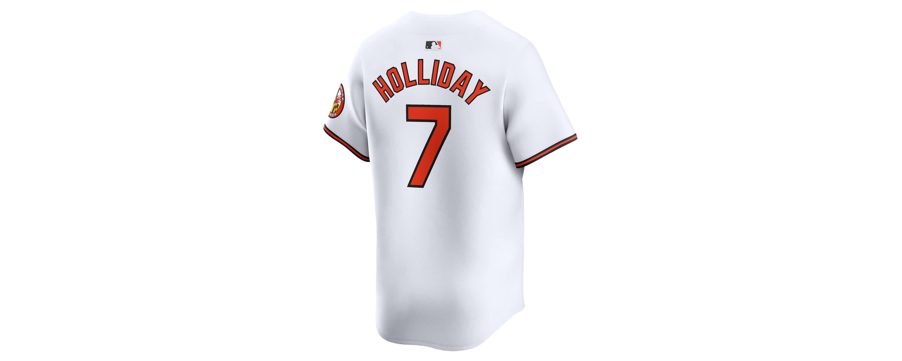 MLB Nike Jackson Holliday Baltimore Orioles Home Limited Player Jersey