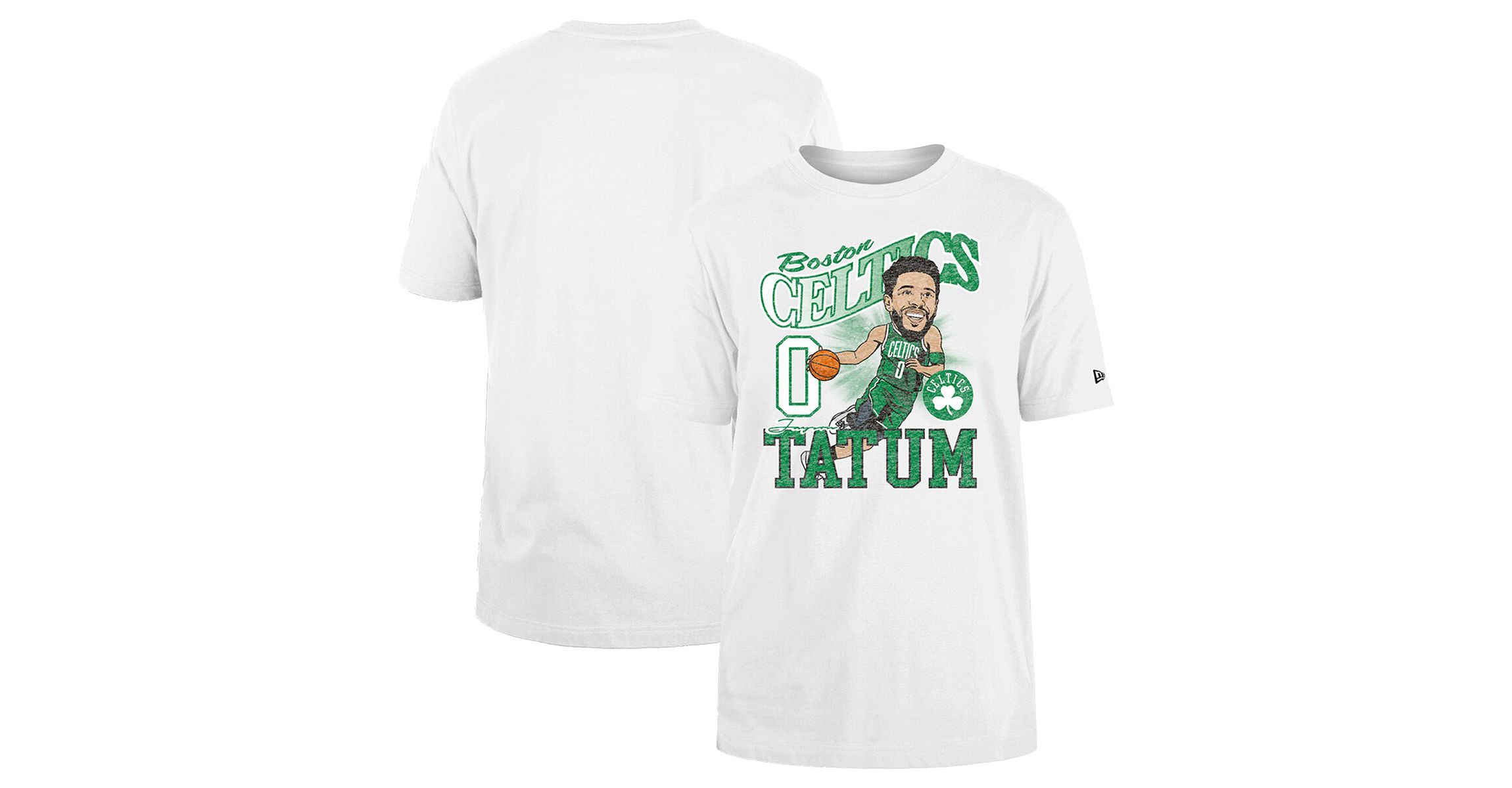 NBA Jayson Tatum Boston Celtics Caricature Player T-Shirt