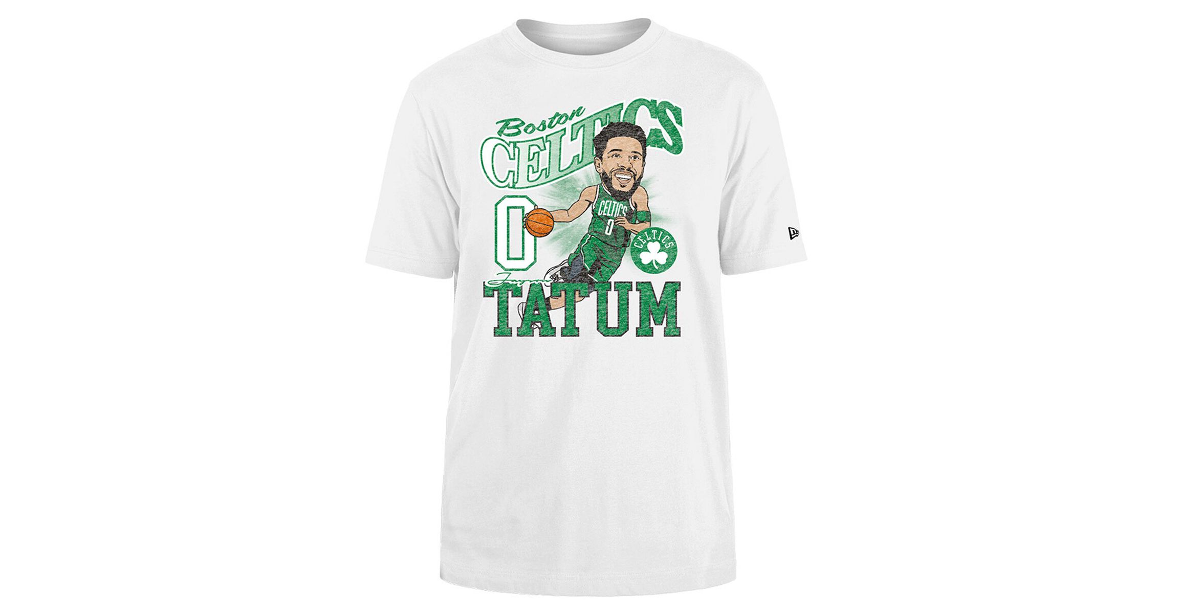 NBA Jayson Tatum Boston Celtics Caricature Player T-Shirt