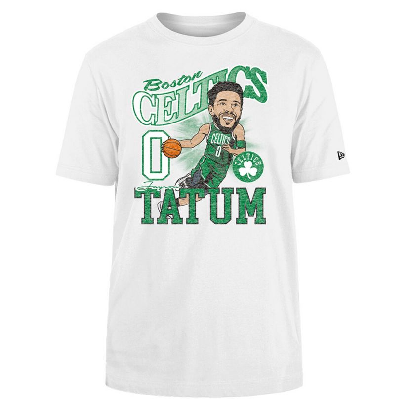 NBA Jayson Tatum Boston Celtics Caricature Player T-Shirt