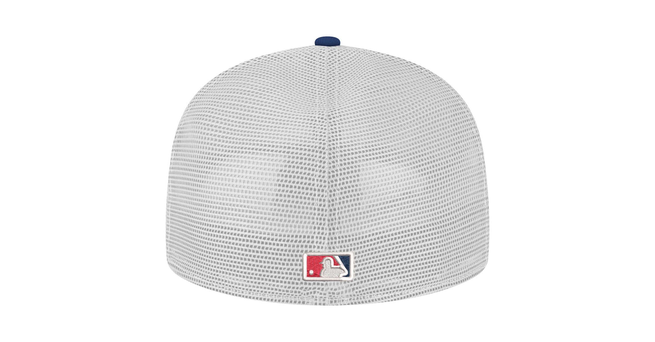 MLB Atlanta Braves Team Color 59FIFTY Trucker Fitted Hat