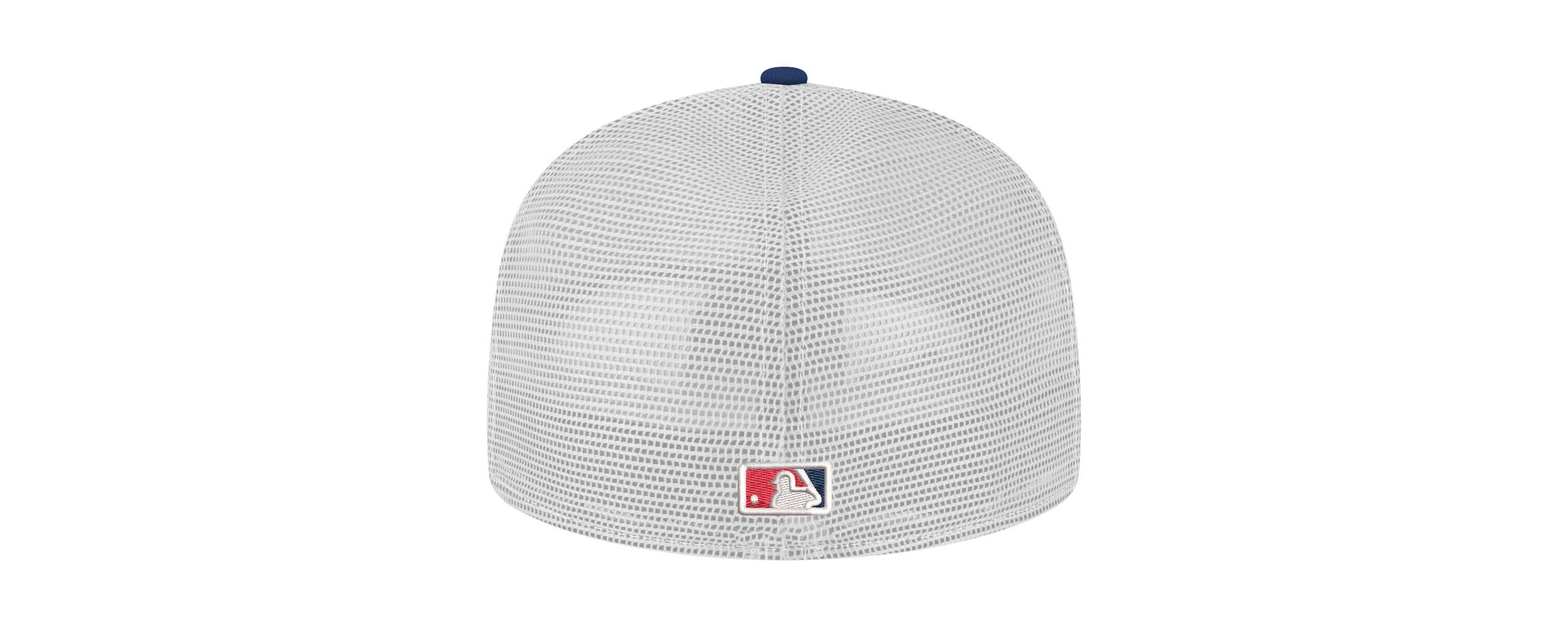 MLB Atlanta Braves Team Color 59FIFTY Trucker Fitted Hat