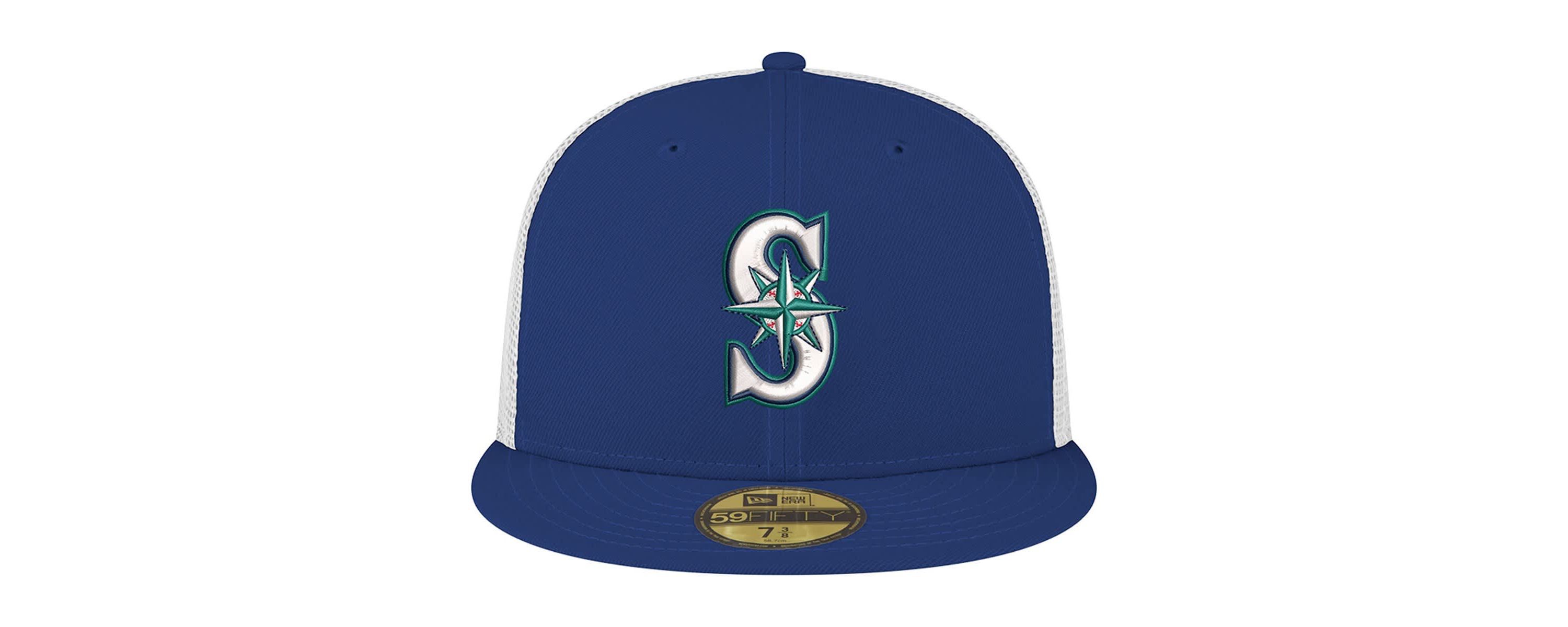 MLB Seattle Mariners Team Color 59FIFTY Trucker Fitted Hat