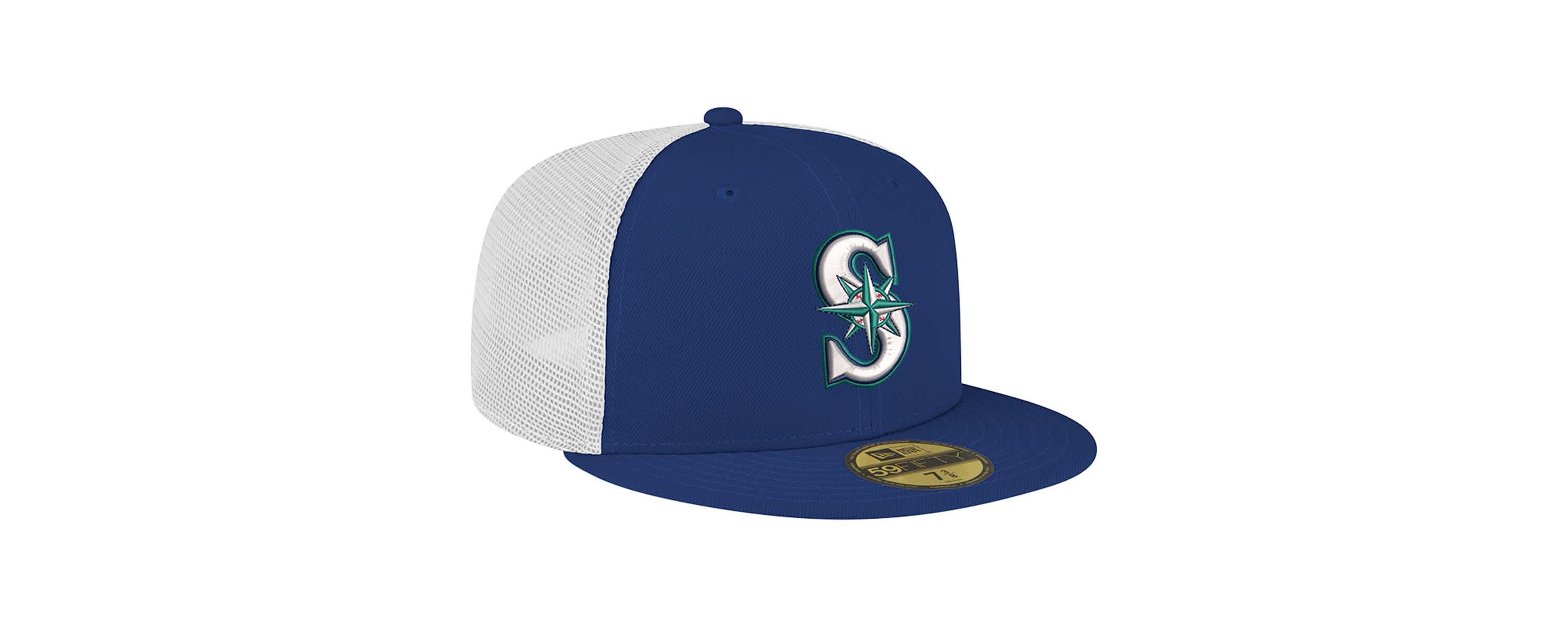 MLB Seattle Mariners Team Color 59FIFTY Trucker Fitted Hat