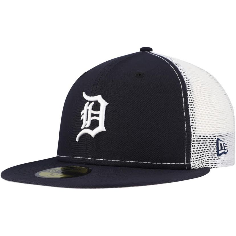 MLB Detroit Tigers Team Color 59FIFTY Trucker Fitted Hat