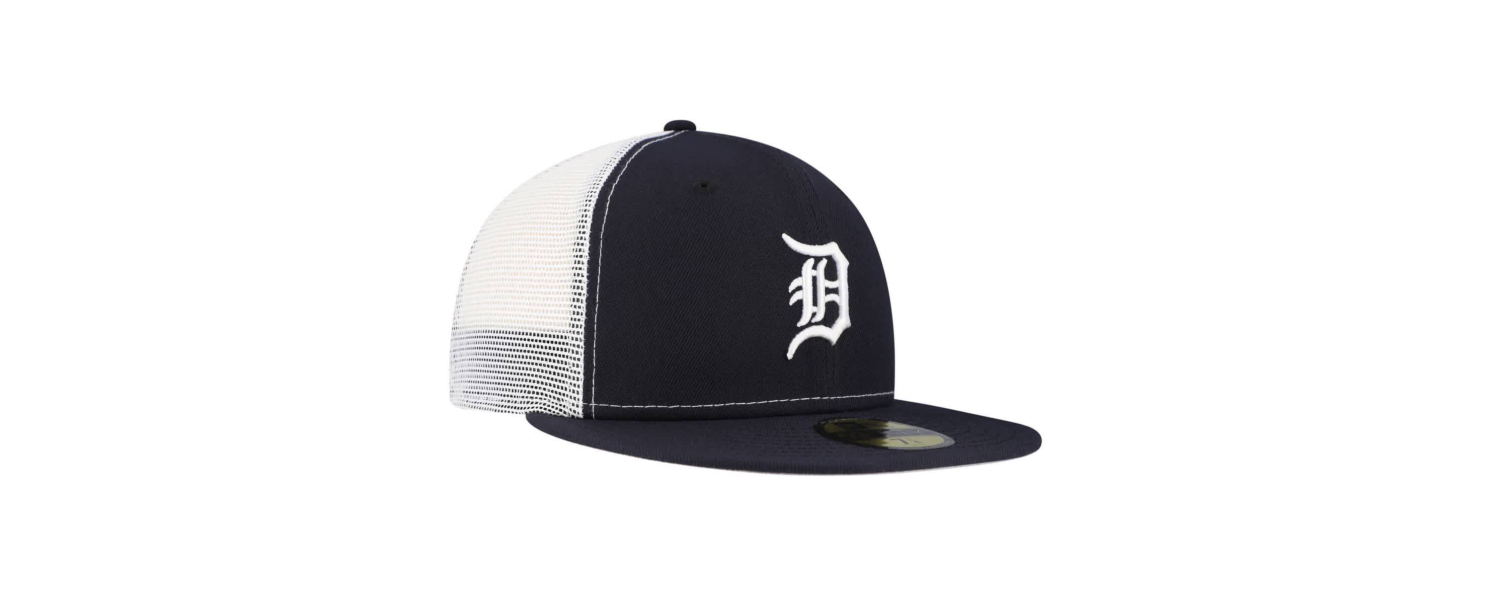 MLB Detroit Tigers Team Color 59FIFTY Trucker Fitted Hat