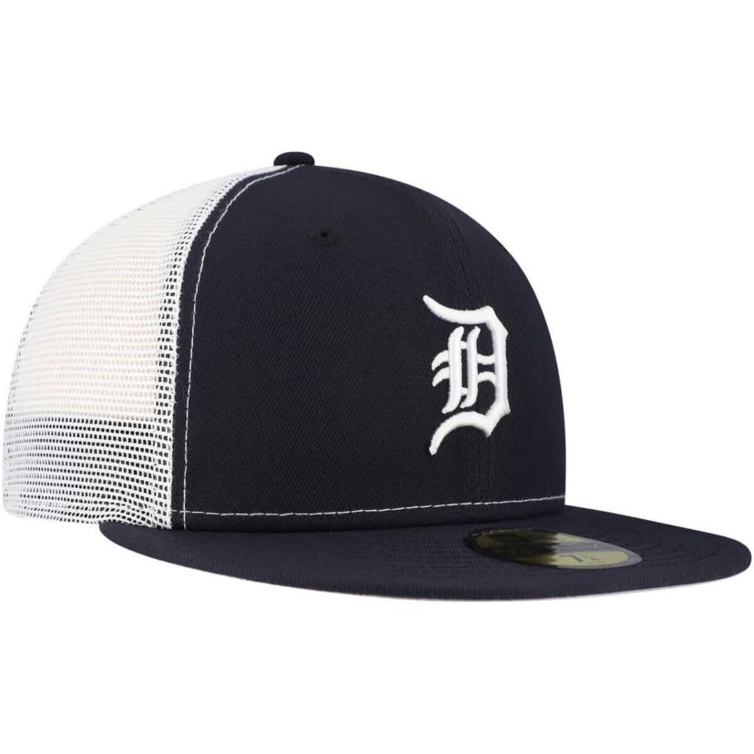 MLB Detroit Tigers Team Color 59FIFTY Trucker Fitted Hat