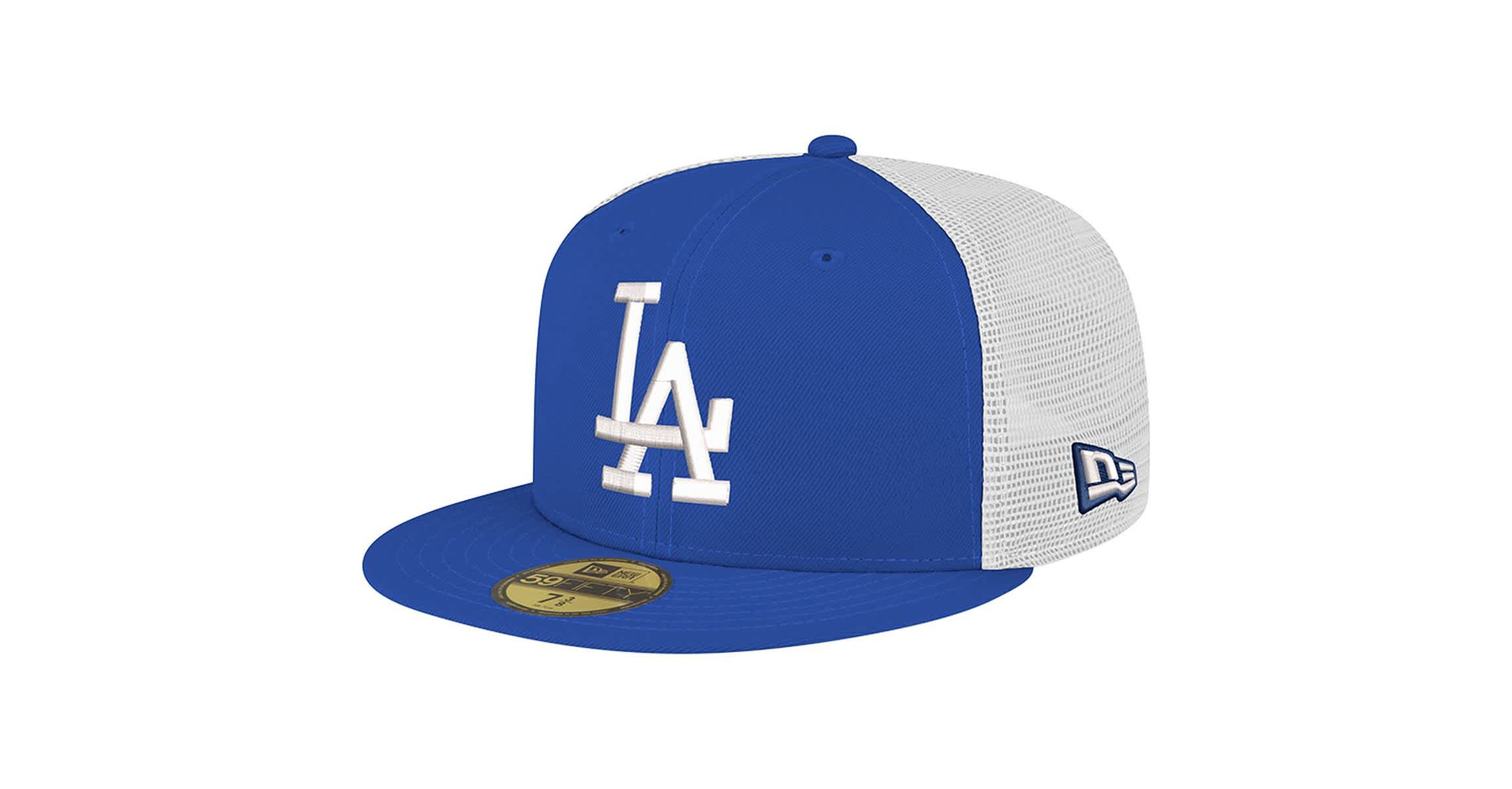 MLB Los Angeles Dodgers Team Color 59FIFTY Trucker Fitted Hat