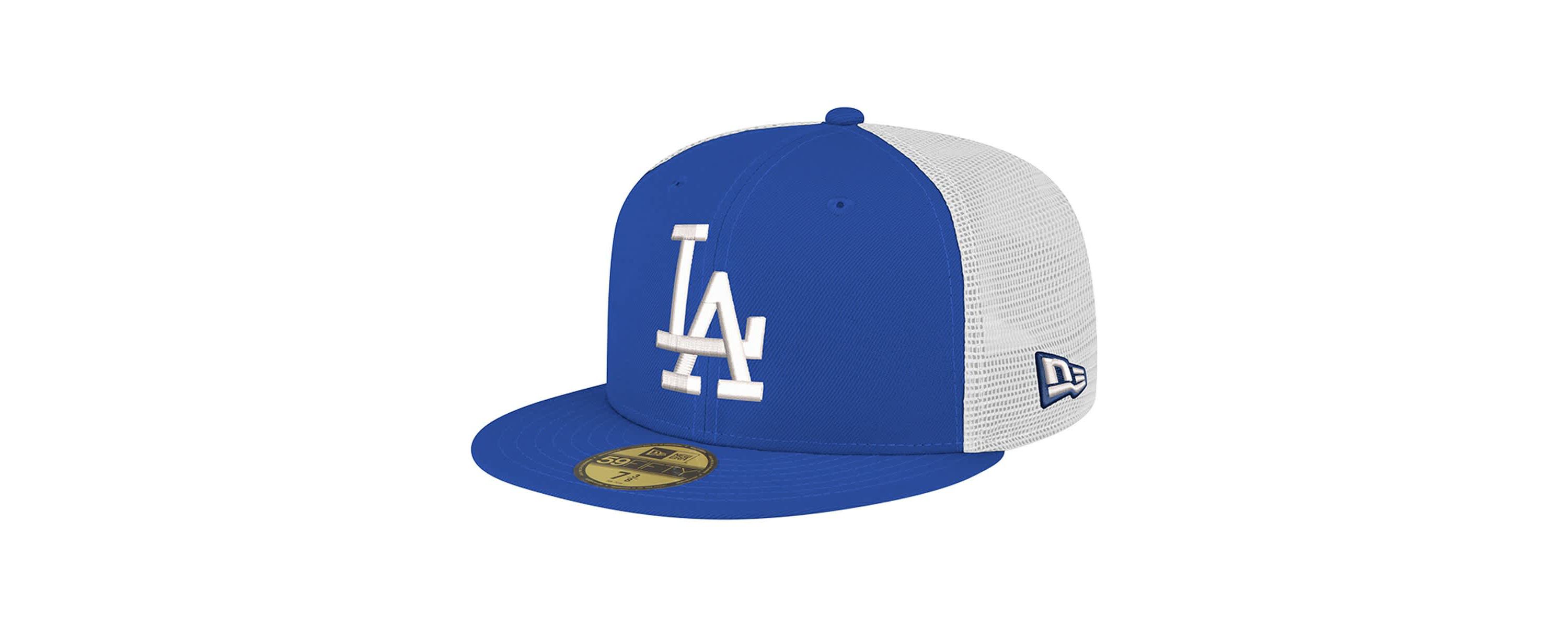 MLB Los Angeles Dodgers Team Color 59FIFTY Trucker Fitted Hat